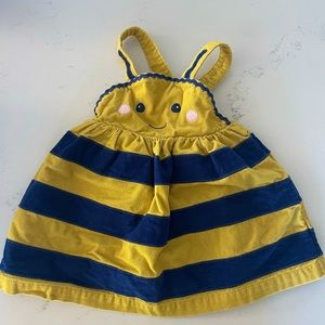 Boden 6-9mos BumbleBee Dress